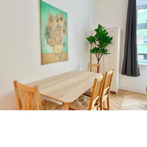 Central Renovated Apartment with Balcony