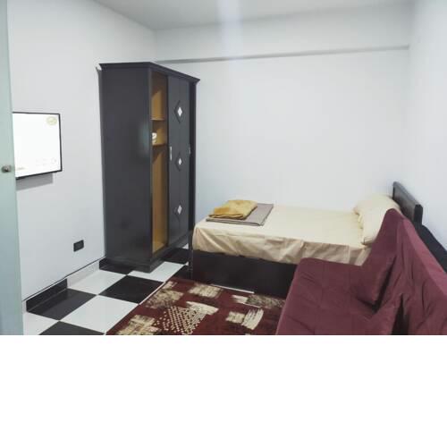 central,small studio,very secures