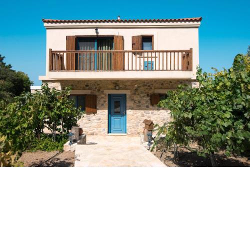 Chaihoutes stone villa into Olive farm in Zia