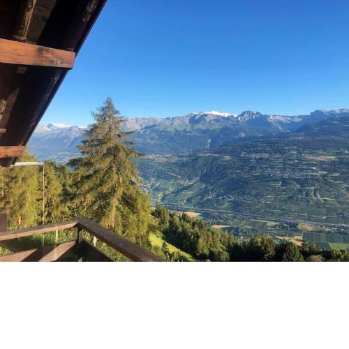 Chalet avec vue imprenable et au calme