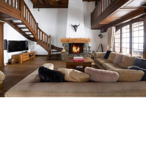 Chalet Falcon (Le Chable/Verbier) Ski-In + Jacuzzi