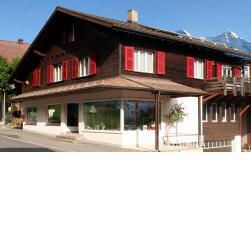 Chalet Lilo 2 Zimmer Wohnung mit Balkon Top Aussicht auf Eiger, Mönch und Jungfrau