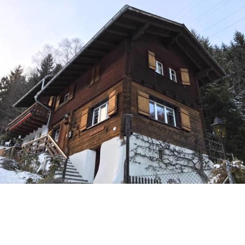 Chalet mitten in den Schweizer Alpen