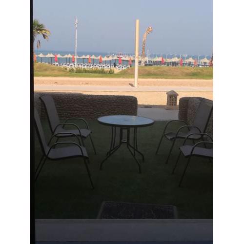 شاليه بحديقه اول صف علي البحر مباشرهChalet Porto South Beach Sea View