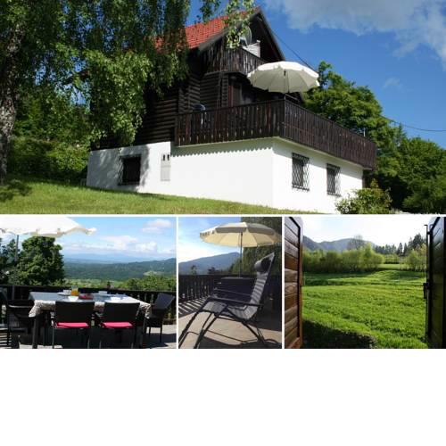 Chalet Pure Slovenia, set in a tranquil location with stunning mountain views.