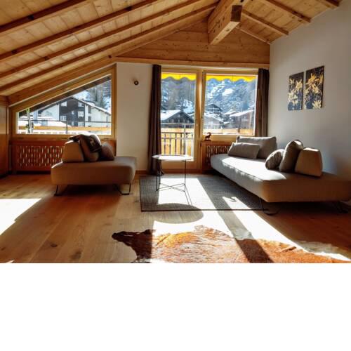 Chalet-style Apartment with Matterhorn View