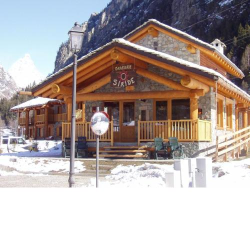 Chalet village situated in a quiet area