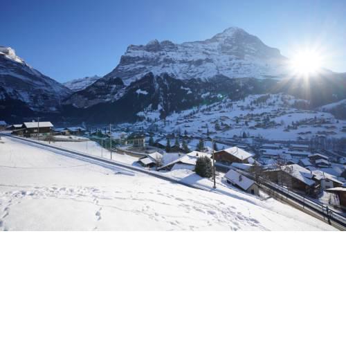 Chalet vor Eigernordwand