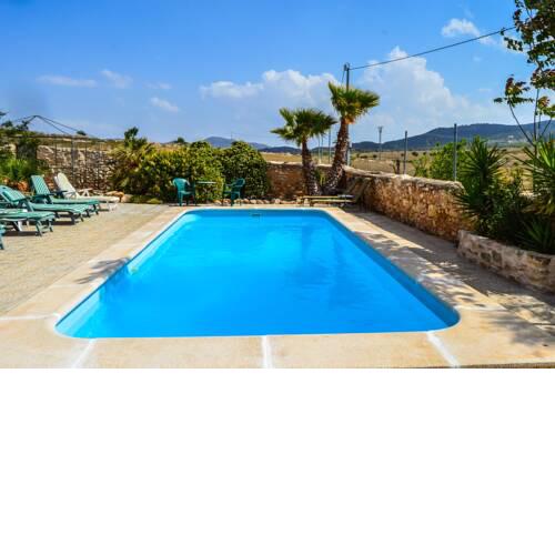 Chalet with 8 bedrooms in Abanilla with wonderful mountain view private pool furnished terrace