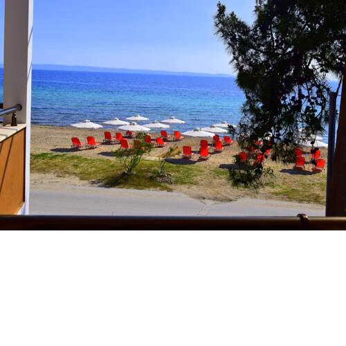 Chalkidiki Daphnae Studio-Beachfront Bright Haven