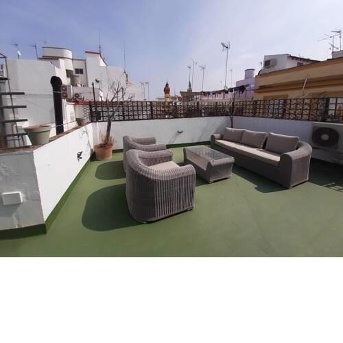 Champion Duplex Terrace Sevilla Old Town 4 pax