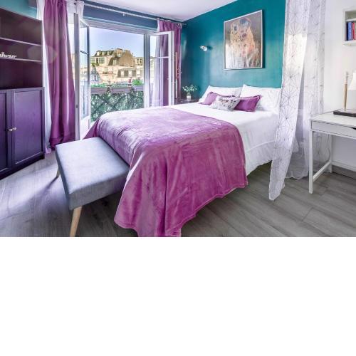 Charmant studio Paris 17e près de Palais de Congrès et Porte Maillot