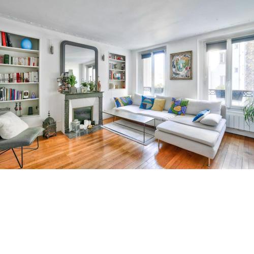 Charming 6-person apartment in Epinette - Paris 17