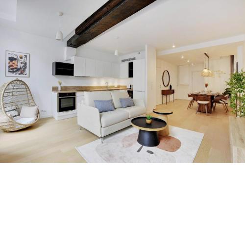 Charming appart 6P - Etienne Marcel / Marais