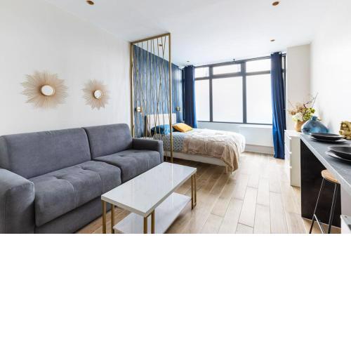 Chaudron/La Fayette Canal St-Martin Cosy Studio 4P