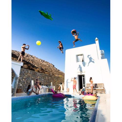 Cheerful Pool Cycladic homm 8ppl Mykonos