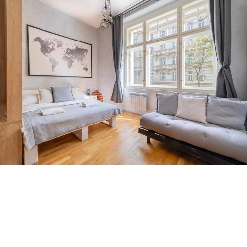 Chic Brick Suite in Historic Prague City Center by Rentez