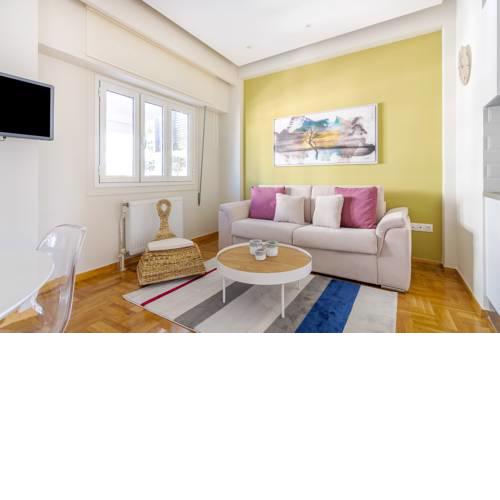 Chic Penthouse for 4 ppl in Kolonaki