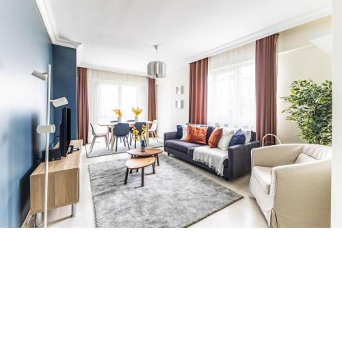 Chic Sea View Flat on Bagdat Avenue in Bostanci