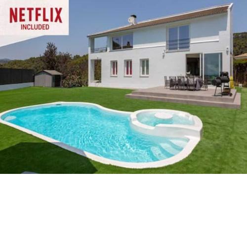 Chillout House, modern villa for 8 persons with seaview
