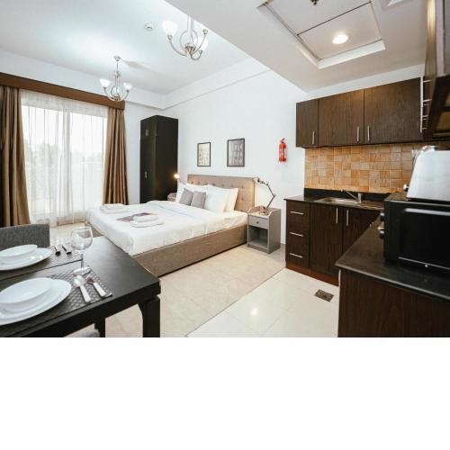 Classy Studio with big facilities in JVC