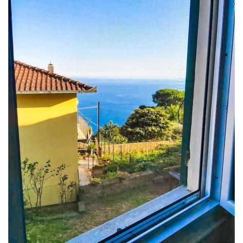 CodeminCampiglia Casa Vista Mare con Giardino