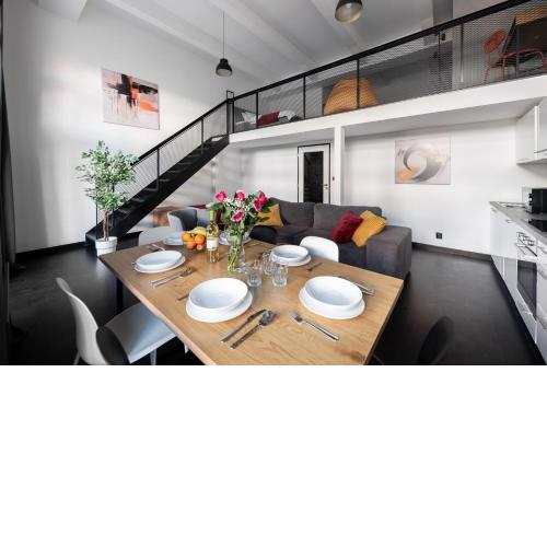 Comfortable loft-apartments for family