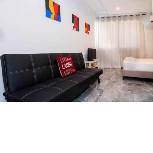 Comfy studio for 2 people in the City Center