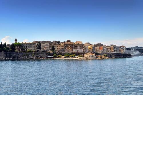 Corfu Center Sunshine