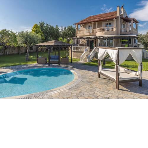 Corfu Halikouna Oasis - Pool and Tennis Retreat
