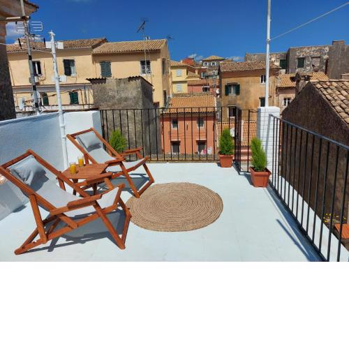 Corfu Old Town TERRACE (2 bathrooms, 55m2)