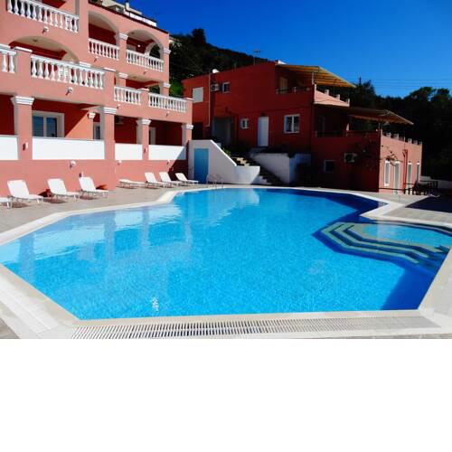 Corfu Poolside Paradiso-Panoramic Seaview Studio