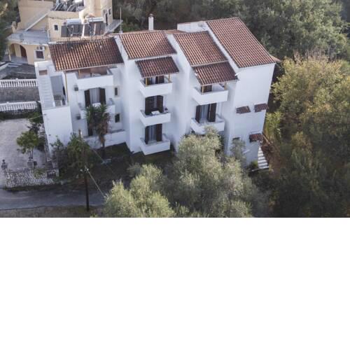 Corfu Room apartments with big parking area