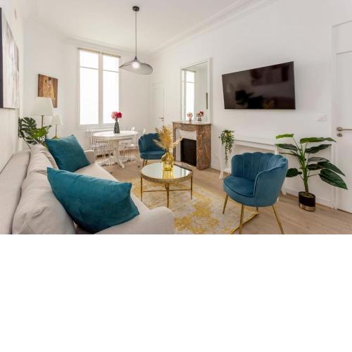 Cosy 2 bedrooms 1 bathroom apartment - Monceau