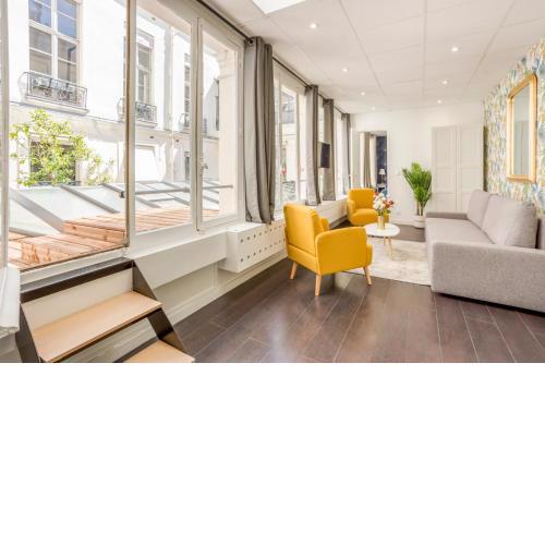 Cosy 5 bedrooms with patio - Louvre Museum