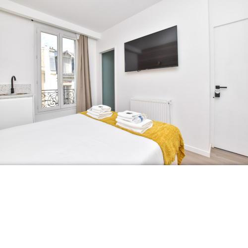 Cosy Bedroom - Tour Eiffel Champs de Mars 12A