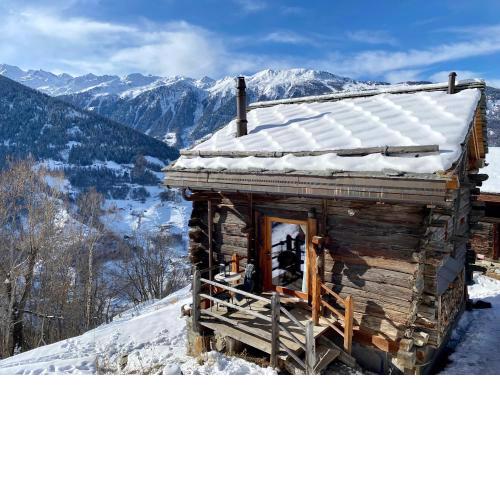 Cosy Chalet in Val d’Hérens, Swiss Alps, 1333m