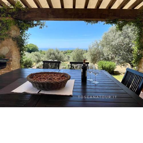 Cottage Lavanda con vista mare, aria condizionata by ToscanaTour