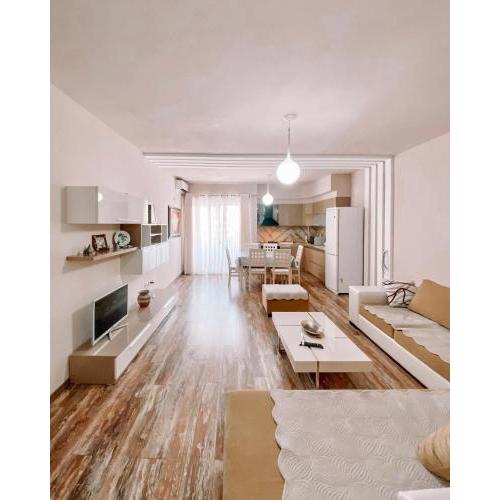Cozy and spacious two bedroom apartment in Shengjin