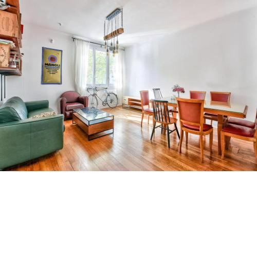 Cozy apartment for 6 - Paris 18E