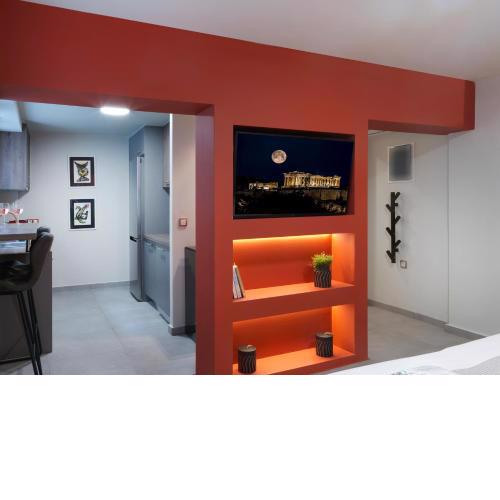Cozy Comfy Studio. A nest for 2 in lively Koukaki.