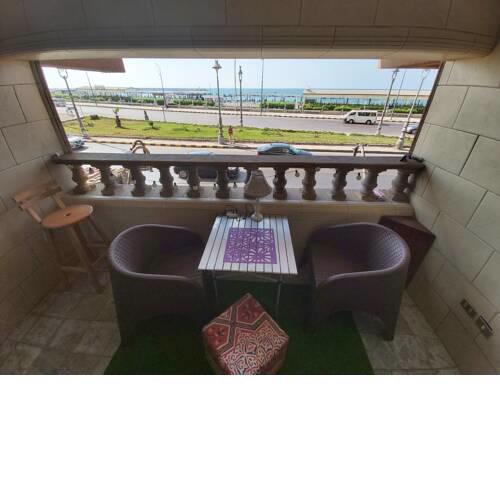 cozy sea view apartment- Alexandria