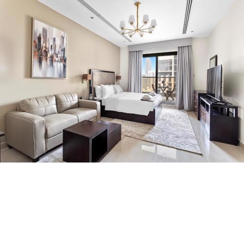 Cozy Studio With Burj Khalifa View