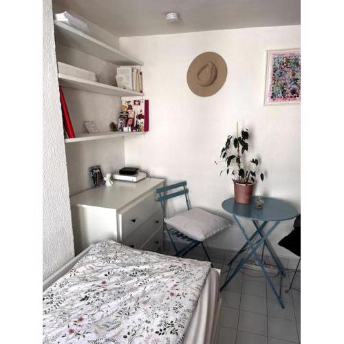 Cute Marais Private Studio for 2