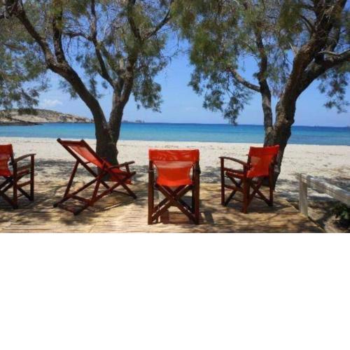 Cycladic house+garden in historic heart Parikia