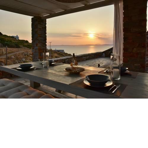 Cycladic stone house