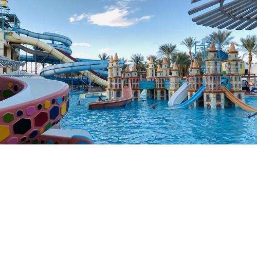 delux room with Aqua park & private beach