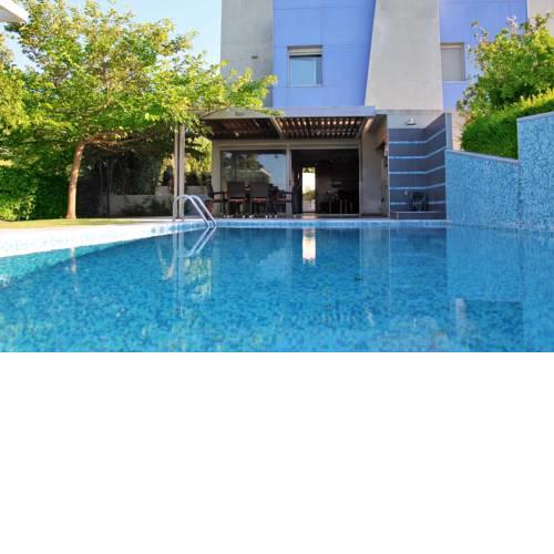Deluxe 3BD Pool Villa in Chrousso beach Paliouri