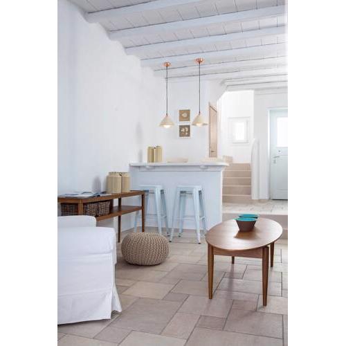 Deluxe Mykonos Villa Villa Side Sea Outdoor Pool 2 BDR Ornos