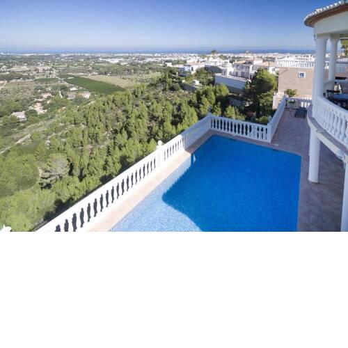 Denia Villa Sleeps 6 Pool Air Con WiFi